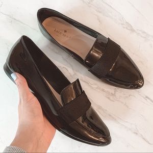 Kate Spade Cornia Patent Leather Loafer Shoes 6.5